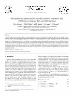 Porntouv - PDF) Adsorption and photocatalytic decolorization of a synthetic dye  erythrosine on anatase TiO2 and ZnO surfaces - DOKUMEN.TIPS